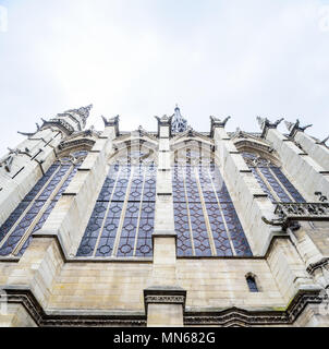 Frankreich, Paris - 1. April 2018: Sainte-Chapelle Stockfoto