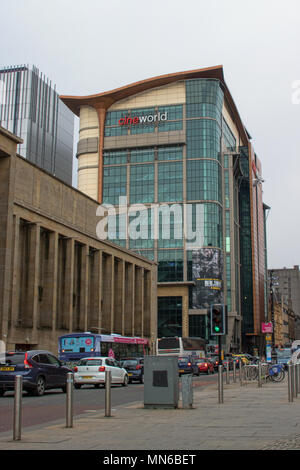 Höchste Kino der Welt (und geschäftigsten in Großbritannien), Cineworld, Renfrew Street, Glasgow, Schottland Stockfoto