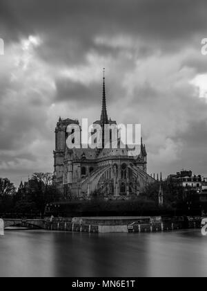 Kathedrale in Paris Stockfoto