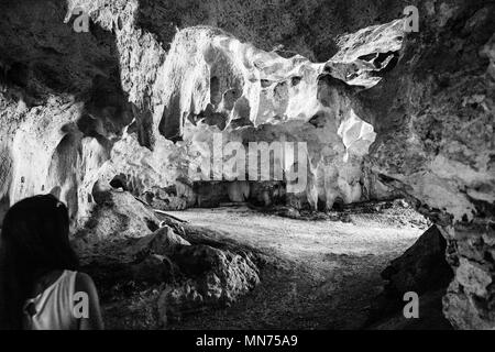 Schwarzweiß-Fotografie, der Standorte von rund England und Wales Stockfoto