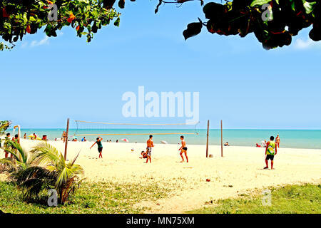 Strand von Bessa, Cabo Branco, Joao Pessoa, Paraíba, Brasilien Stockfoto