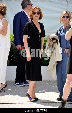 Roma, Italien. 15 Mai, 2018. 71. Filmfestival in Cannes 2018, Fotoshooting Film ''Euphorie' dargestellt: Isabella Ferrari Credit: Unabhängige Fotoagentur/Alamy leben Nachrichten Stockfoto