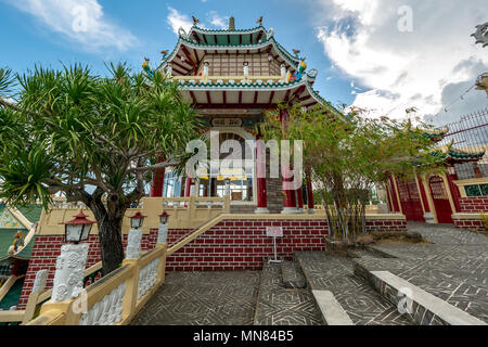 Gebäude in der taoistischen Tempel in Cebu City, Philippinen Stockfoto