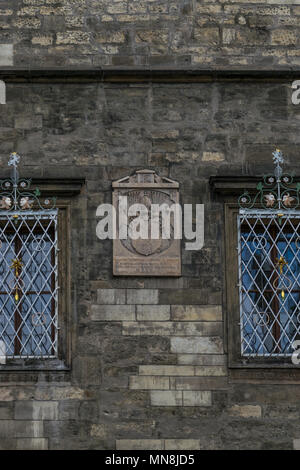 Turm des Neuen Rathauses in Prag im Detail Stockfoto