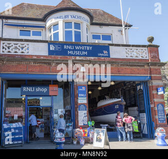 Die RNLI Whitby Museum, Whitby, North Yorkshire, England, Großbritannien Stockfoto