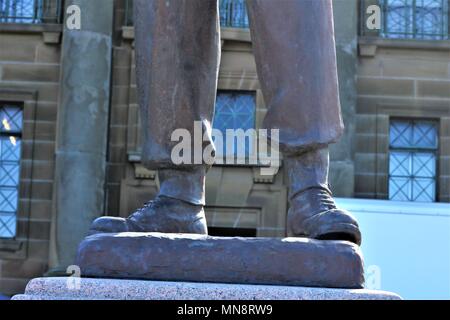 Royal Scots Fusiliers Memorial von Pilkington Jackson auf Bath Street, Ayr, Schottland, UK Stockfoto