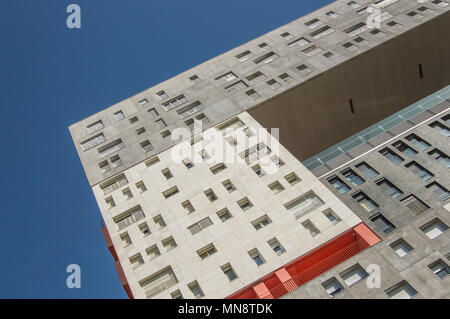 Fragment der Mirador Gebäude in Sanchinarro. Madrid. Spanien Stockfoto