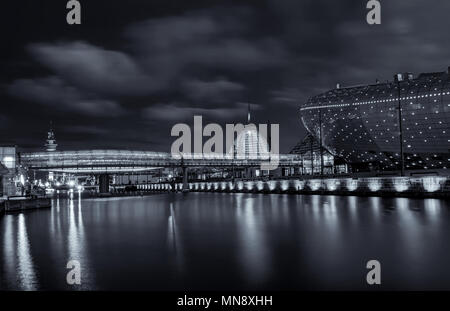 Klimahaus Bremerhaven - Bremerhaven. Stockfoto