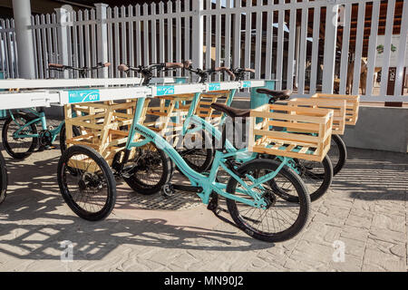 BOLOGNA, ITALIEN - ca. Dezember 2017: Fico Eataly Welt Eingang, in Bologna gelegen, ist die größte Build Park in der Welt. Stockfoto