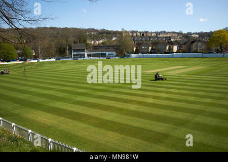 Badewanne Recreation Ground zu Hause Badewanne Cricket Club Badewanne England Großbritannien Stockfoto