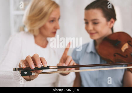 In der Nähe von schweren Weibchen, dass ergänzende Erläuterungen Stockfoto