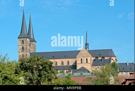 St Michaels Klosterkirche, Oberfranken, Bamberg, Bayern, Deutschland, Stockfoto