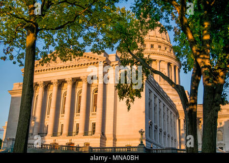 Capitol Building Madison in Wisconsin. Stockfoto