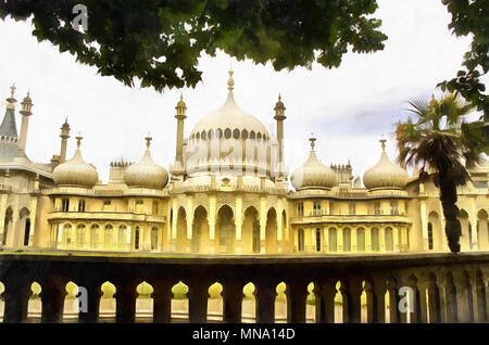 Royal Pavilion in Brighton, East Sussex Stockfoto