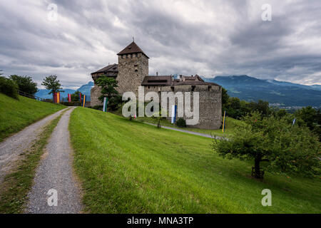 Fürstentum Liechtenstein - Schloss Vaduz. Fürstentum Liechtenstein - Schloss Vaduz Stockfoto