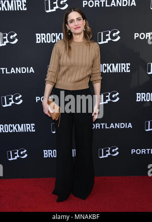 North Hollywood, CA, USA. Mai 2018. 15. Mai 2018 - North Hollywood, Kalifornien - Amanda Peet. Die FYC-Veranstaltung „Portlandia“ und „Brockmire“ fand im Saban Media Center der Television Academy statt. Foto: Birdie Thompson/Admedia Stockfoto