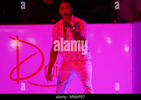Las Vegas, Nevada, USA. 16 Mai, 2018. Sänger Trey Songz führt LIVE im Grand Saison Eröffnung von SWIM NACHT in Drai's Beachclub am 15. Mai 2018 in Las Vegas, Nevada Credit: Marcel Thomas/ZUMA Draht/Alamy leben Nachrichten Stockfoto