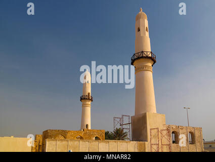 Außenansicht zu Al Khamis Moschee Moschee in Manama, Bahrain Stockfoto