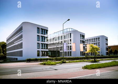 Hauptsitz der Xella International GmbH in Duisburg. Stockfoto