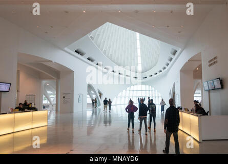 Milwaukee Art Museum in Wisconsin Stockfoto