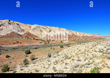 Der Waterpocket Fold im Capitol Reef National Park, USA Stockfoto