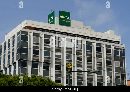 Credito Agricola - CA-Bank, Lissabon, Portugal Stockfoto