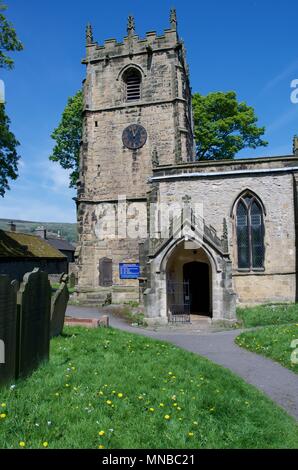 St. Edmund's Church in Castleton, Derbyshire Stockfoto