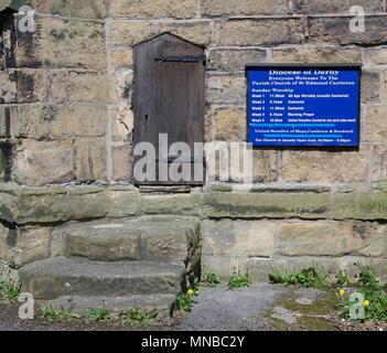 St. Edmund's Church in Castleton, Derbyshire Stockfoto