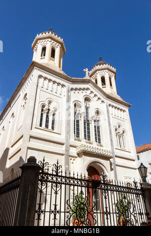 Die Kirche des Heiligen Verkündigung (bazilika sv. Blagovijesti), in der Altstadt von Dubrovnik, Kroatien. Stockfoto