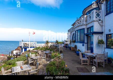 Das Cary Arms Pub Hotel und Spa Babbacombe Beach Torquay Stockfoto