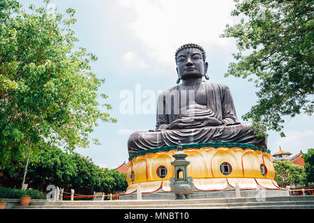 Buddha Statue im Bagua Berg Baguashan in Changhua, Taiwan Stockfoto