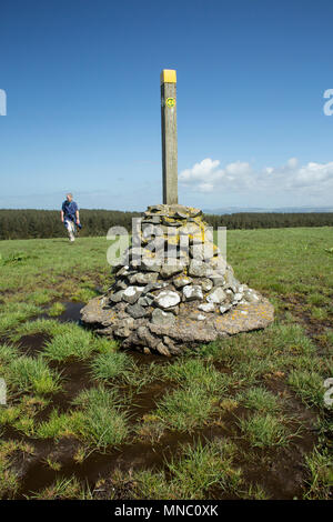 Das südliche Hochland Weg ist Großbritanniens erste offizielle von Küste zu Küste lange Distanz Fuß-Pfad. Der Weg erstreckt sich 212 Meilen (340 km) von Portpatrick auf Stockfoto