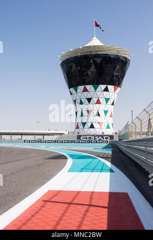 Grand Prix Yas Marina Circuit, Abu Dhabi Stockfoto