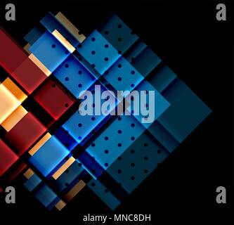 Farbe Pfeile auf schwarzen Hintergrund. Farbe Pfeile auf schwarzen Hintergrund. Vector Illustration Stock Vektor