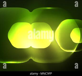 Verschwommen transparente Sechsecke auf dunklen, digitale Zusammenfassung Hintergrund. Verschwommen transparente Sechsecke auf dunklen, digitale Zusammenfassung Hintergrund. Hi-tech moderne Geschäfts- oder Technologie Hintergrund oder Präsentation Hintergrundbild Stock Vektor