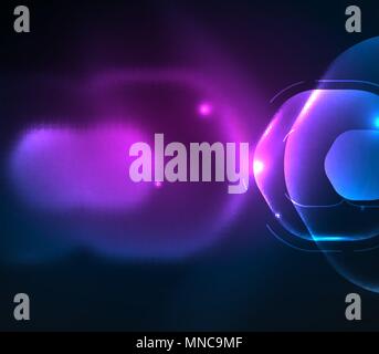 Verschwommen transparente Sechsecke auf dunklen, digitale Zusammenfassung Hintergrund. Verschwommen transparente Sechsecke auf dunklen, digitale Zusammenfassung Hintergrund. Hi-tech moderne Geschäfts- oder Technologie Hintergrund oder Präsentation Hintergrundbild Stock Vektor