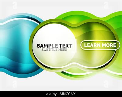 Glas oder Kunststoff hi-tech bubble Hintergrund. Glas oder Kunststoff hi-tech bubble Hintergrund. Vector Illustration Stock Vektor