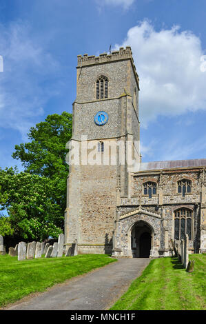 St Martin's Church, Fincham, Norfolk, England, Großbritannien Stockfoto