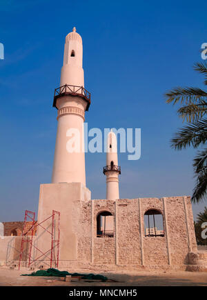 Außenansicht zu Al Khamis Moschee Moschee in Manama, Bahrain Stockfoto