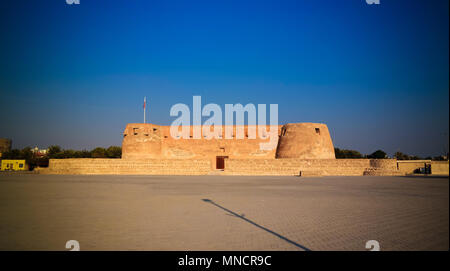 Die Ruinen der Festung Arad in Muharraq, Bahrain Stockfoto