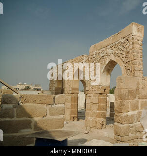 Außenansicht zu Al Khamis Moschee Moschee in Manama, Bahrain Stockfoto