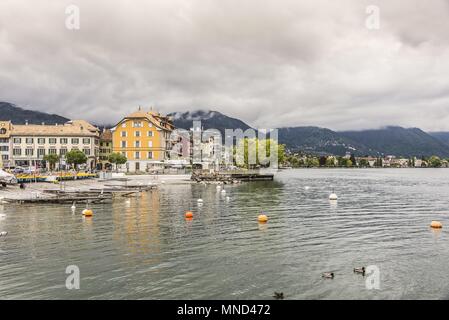West Schweiz Vevey Genfer See Mai 2017 | Verwendung weltweit Stockfoto