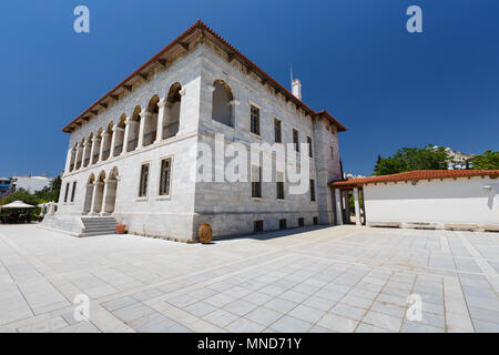 Athen, Griechenland - 14. Mai 2018: Bau der Byzantinischen und Christlichen Museum in der Nähe der U-Bahn station Evangelismos in Athen, Griechenland. Stockfoto