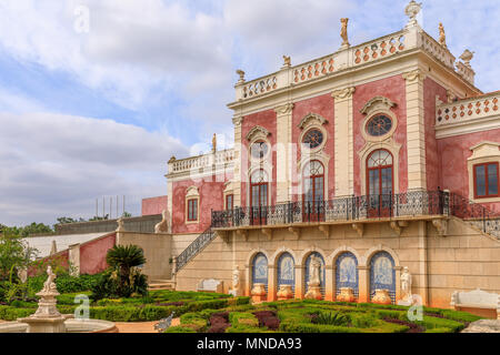 Palacio de Estoi, Algarve, Portugal Stockfoto