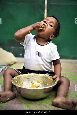 Straße Kind aus Kolkata (Kalkutta), Indien Foto © jacopo Emma/Sintesi/Alamy Stock Foto Stockfoto