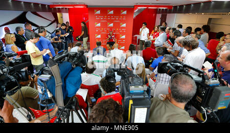 Monza, Italien. 09 Sep, 2012. Monza, Italien - September 09, 2012: Scuderia Ferrari Impressionen, FIA Formel 1-Weltmeisterschaft, F1, Formel 1, Fernando Alonso | Verwendung der weltweiten Kredit: dpa/Alamy leben Nachrichten Stockfoto