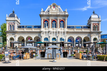 Amsterdam, Niederlande, 11. Mai 2018: Blick auf den Vondelpark 3 Restaurant im Vondelpark Stockfoto
