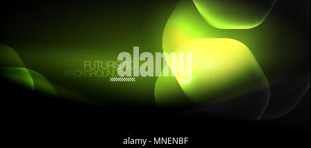 Neon hexagon Hintergrund. Neon hexagon Vektor Zusammenfassung Hintergrund Stock Vektor