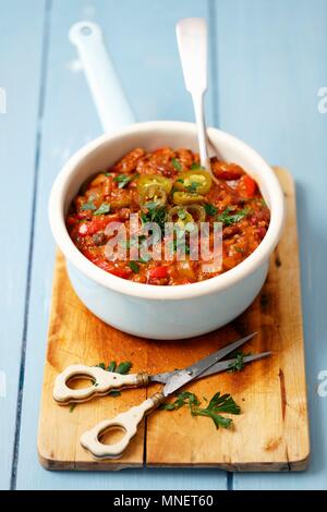Chili Con carne Stockfoto
