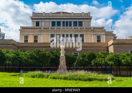 Old Parliament House in Athen, Griechenland. Das alte Parlament House at Stadiou Street in Athen, das griechische Parlament zwischen 1875 und 1935 untergebracht. Stockfoto